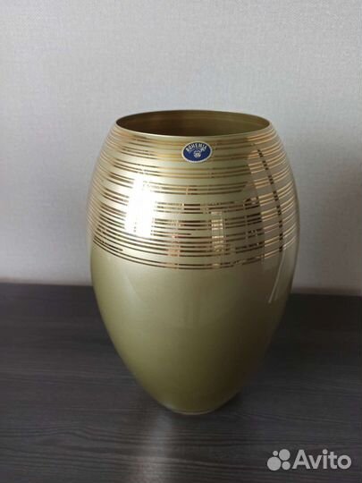 Ваза чешское стекло