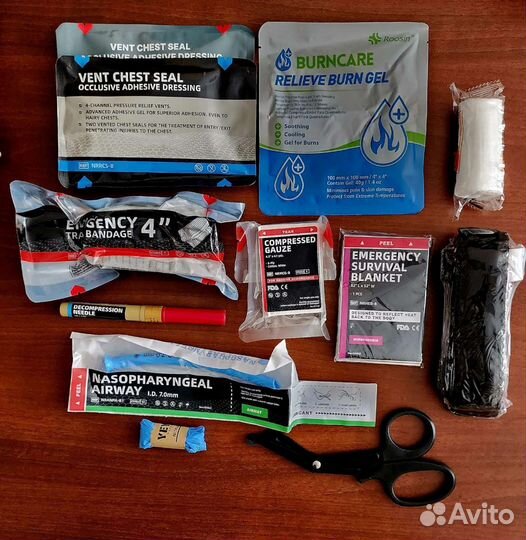 Аптечный подсумок с наполнением