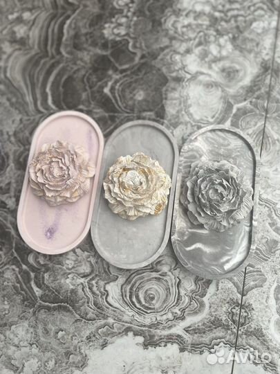 Поднос из гипса