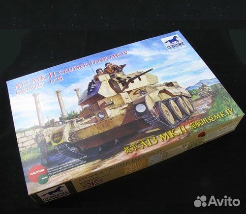 Модель для сборки 1/35 Танк A13 Mk.II Cruiser Tank