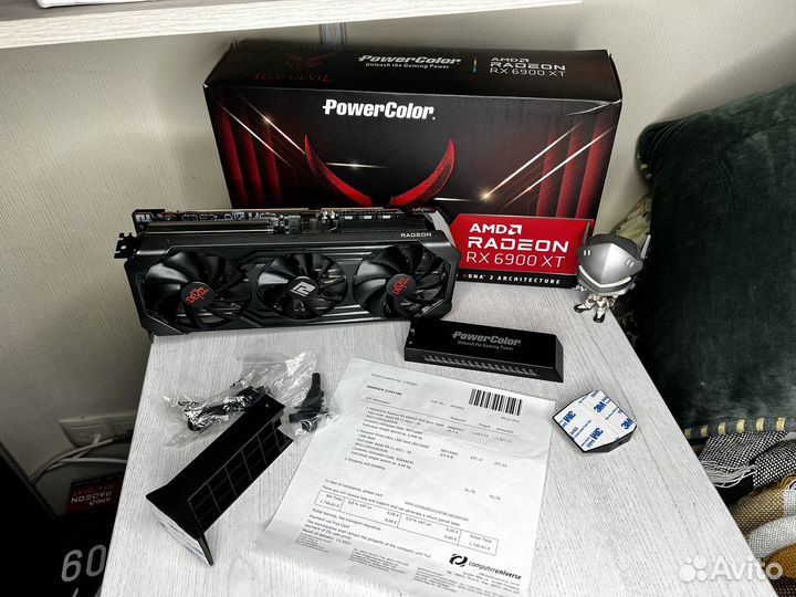 RX 6900XT 16Gb Red Devil Отличная, с компа + чек