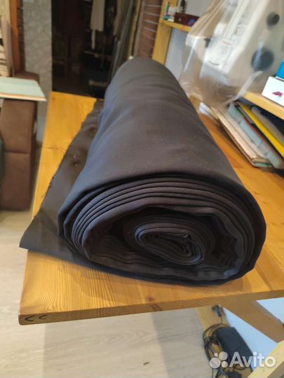 Ткань блэкаут черный