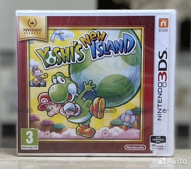 Yoshi's New Island (Новый Картридж) Nintendo 3Ds