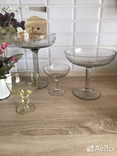 Вазы карамельное, синие -салатники СССР