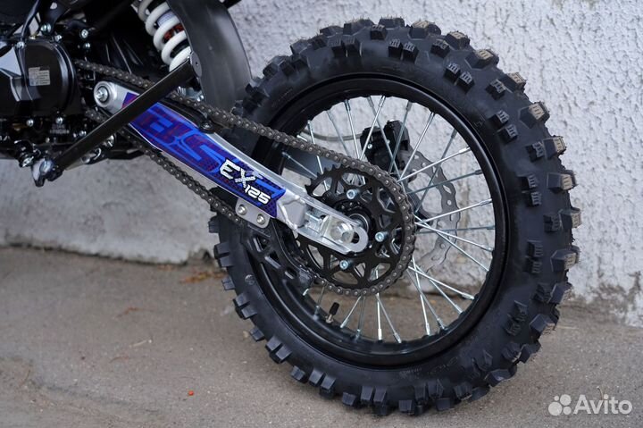 Питбайк EX 125E (020) Blue Orange Ant 17/14