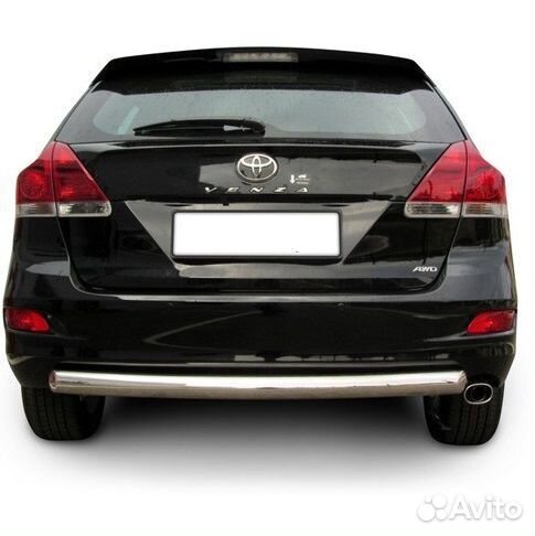 Защита заднего бампера Toyota venza (2012)