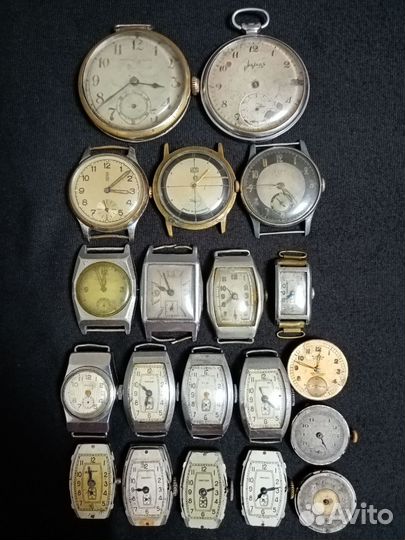 Часы ранние швейцария, германия, СССР