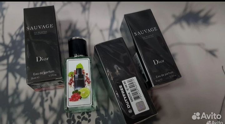 Тестер duty free Dior Sauvage 35 ml