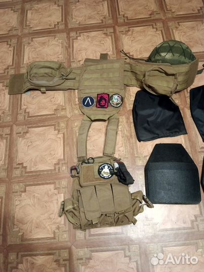 Бронежилет и шлем