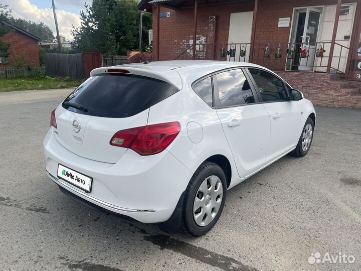 Opel Astra 1.6 AT, 2012, 174 500 км