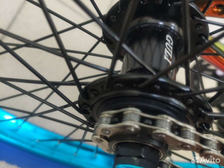 Бмх на промах ось 14 мм руль крутится на 360 новый