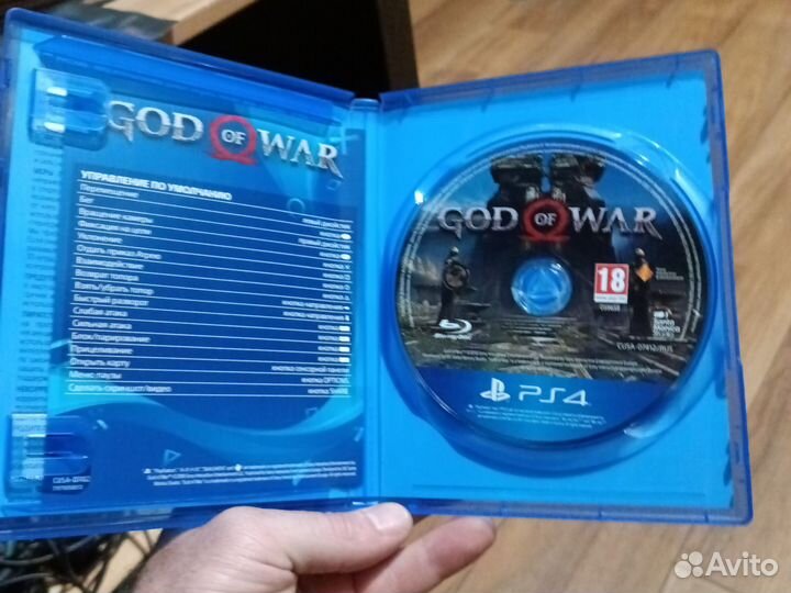 God of war ps4 диск