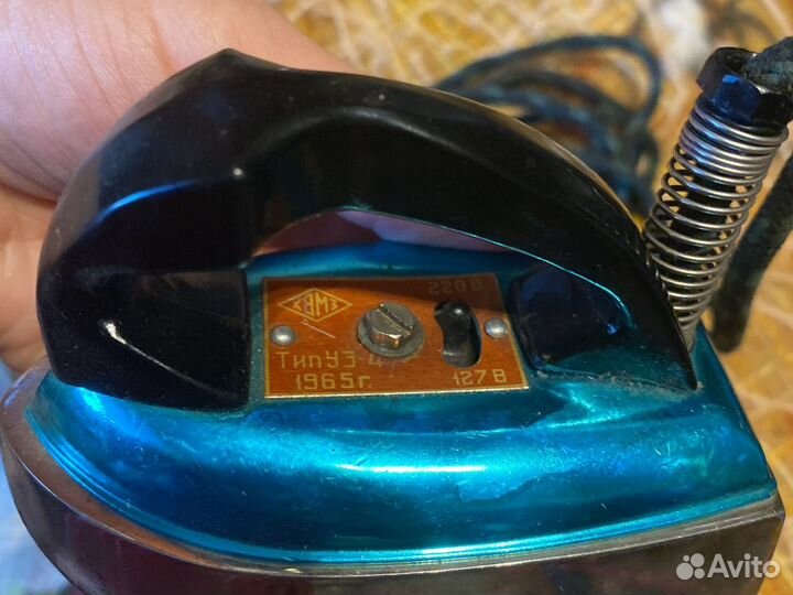 Утюг дорожный СССР