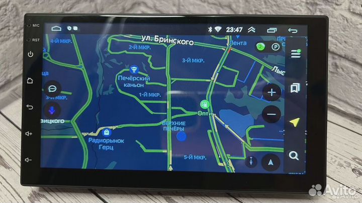 Магнитола 2 din, камера, GPS