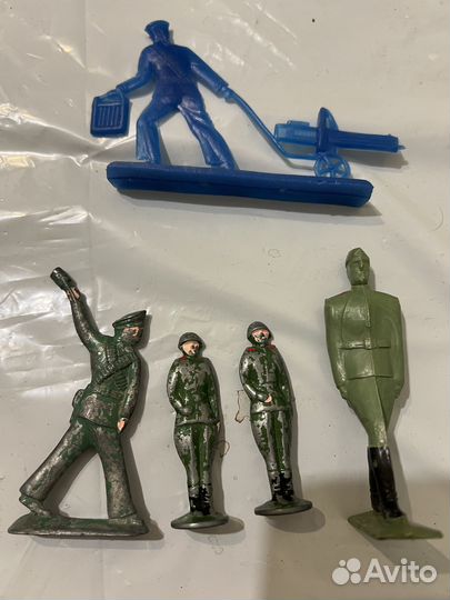 Игрушки солдатики ссср(солдаты ) набором