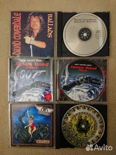 CD Beatles,LZ, Doors и др