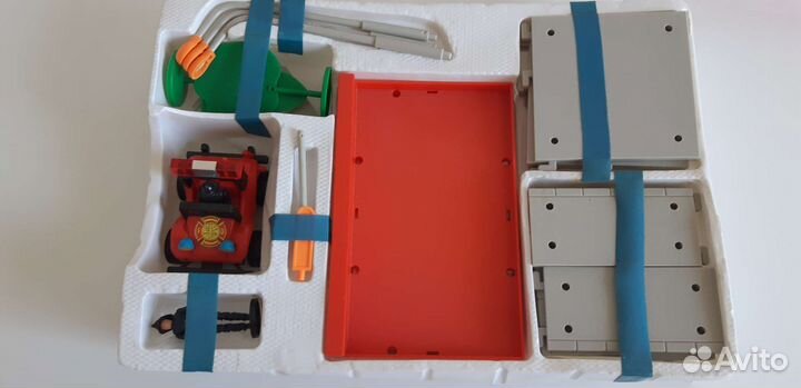 Игрушка СССР Пожарная станция