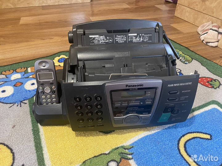 Телефон факс Panasonic