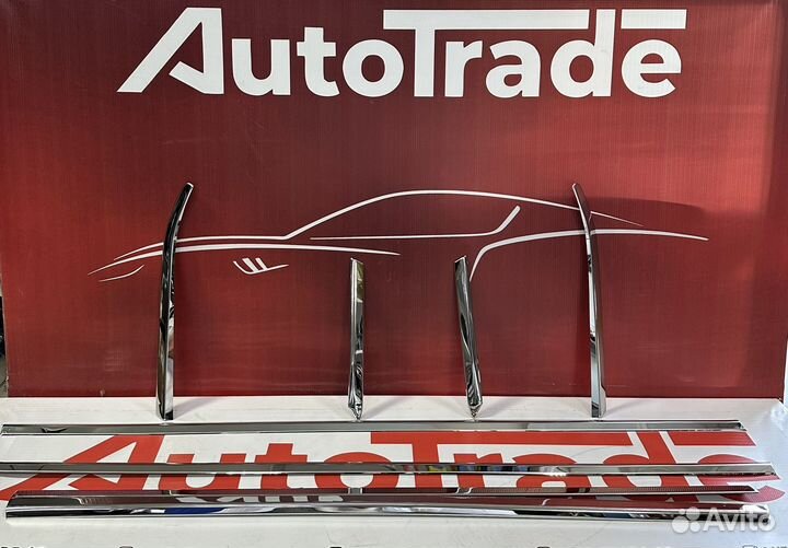 Хром молдинги на Ford Focus 3