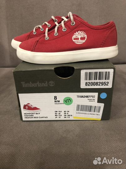 Кеды Timberland 25 р