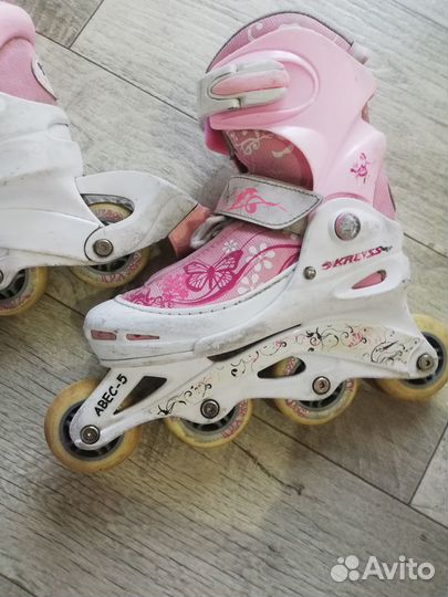 Роликовые коньки детские 34-38