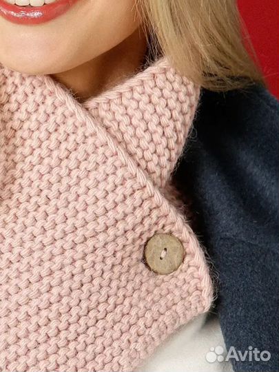 Комплект: шапка +шарф (снуд)