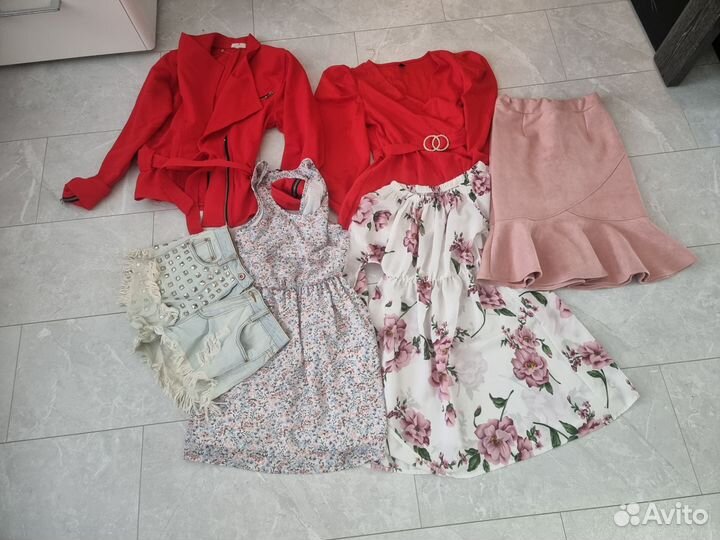 Женские вещи пакетом 42 размер (платья,блузки)