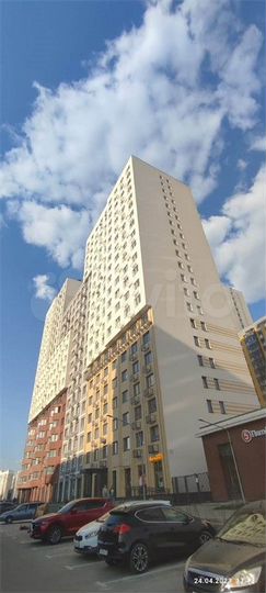 Квартира-студия, 19,9 м², 3/22 эт.