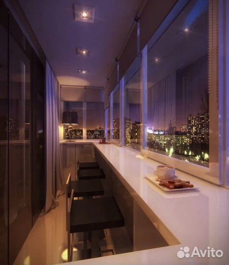 Остекление и отделка балконов, лоджий