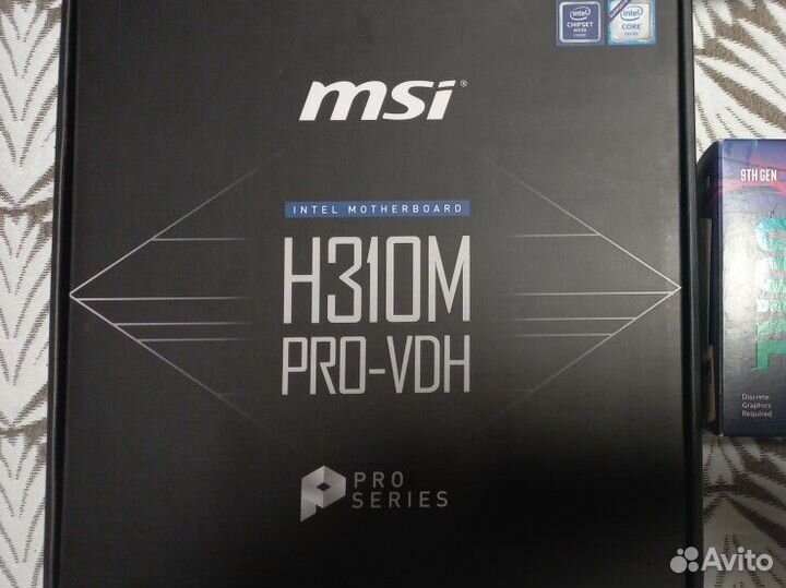Материнская плата msi H310M PRO-VDH