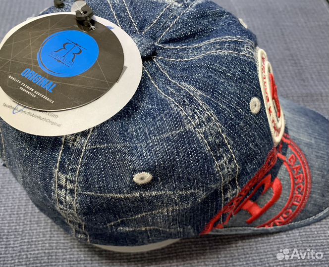 Бейсболка мужская джинсовая