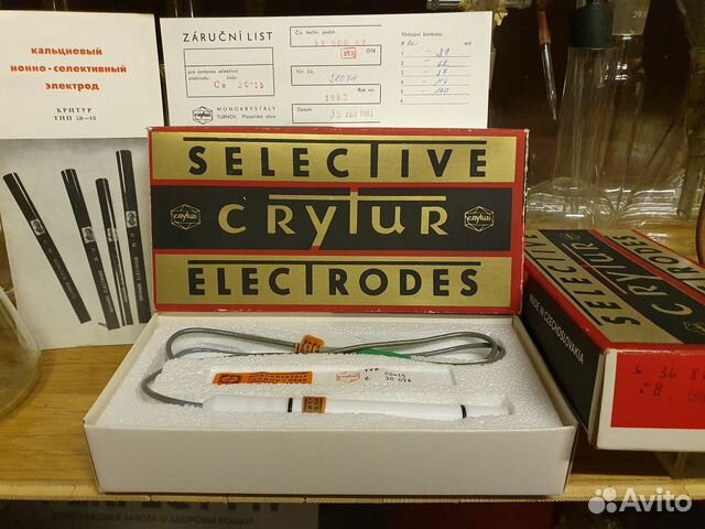 Кальциевые ион-селективный электроды Crytur