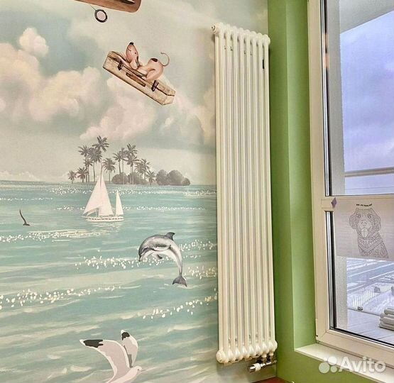 Трубчатые радиаторы/ Вертикальный радиатор