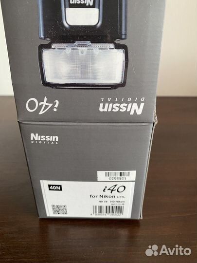 Фотовспышка Nissin i40 TTL новая для Nikon