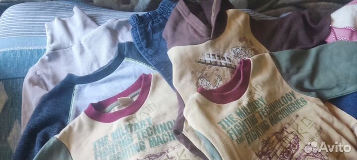 Вещи пакетом на мальчика рост 116 122