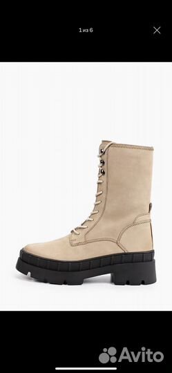 Ботинки осенние 37 р кожа