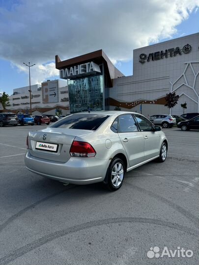 Volkswagen Polo 1.6 МТ, 2012, 130 000 км