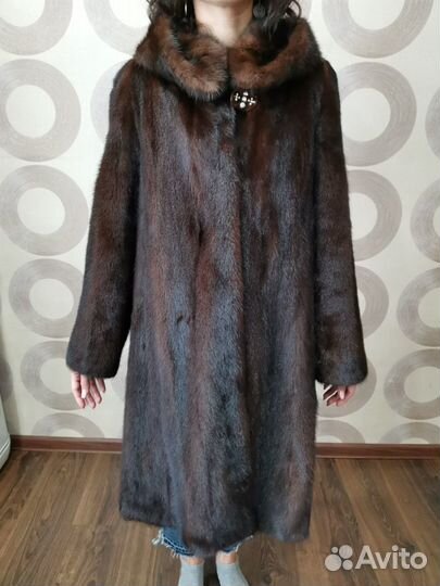 Шуба норковая. Размер 40-42