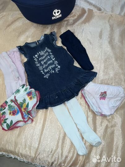 Детские вещи пакетом для девочек 2-3 года