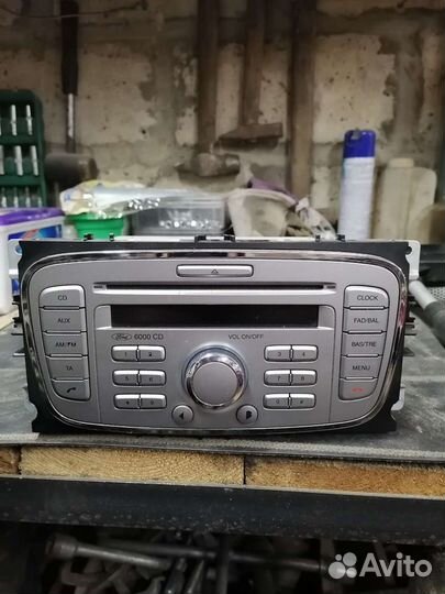 Магнитола ford 6000cd