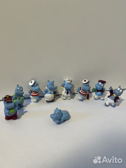 Киндер-сюрприз,Бегемоты коллекция 90ых