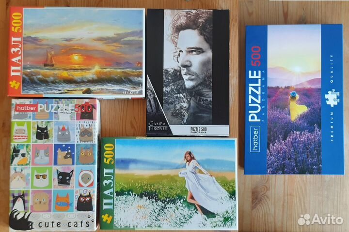 Пазлы Hatber 500 деталей