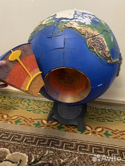 Рельефный глобус