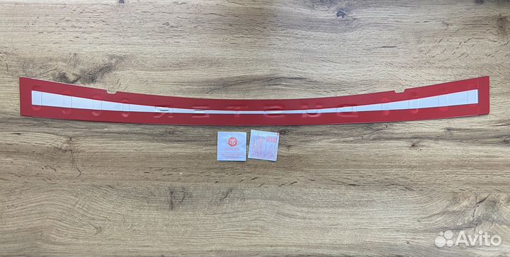 Накладка на задний бампер Renault Duster 2