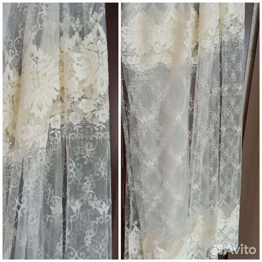 Тюль новая
