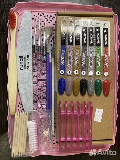 Набор для маникюра и педикюра, гель-лак