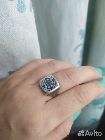 Кольцо серебро СССР