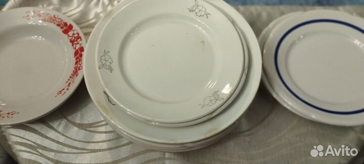 Тарелки СССР разные.За все