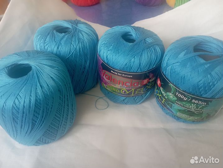 Пряжа нитки для вязания хлопок