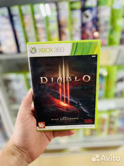 Diablo 3 идеал. сост. с мануалом Xbox 360